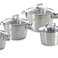 Pannenset BK Conical Glas 8-delig