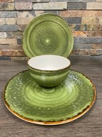 Serviesset 18-delig Jersey groen Q Authentic