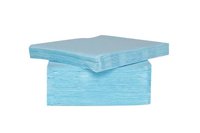 Lichtblauwe servetten 25 cm x 25 cm 40 stuks