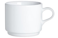 Espresso kop stapelbaar 9 cl Brasserie