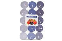 Theelichtjes paars bosvruchten 30 stuks