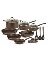 Pannenset Luxe 20-Delig Bruin Incl. Bakvormen Edënbërg Exclusive Line