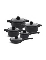 Pannenset Luxe 10-Delig Zwart Edënbërg Black Line