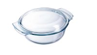 Ovenschaal met deksel 3,5L Pyrex Essentials borosilicaat