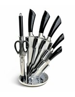 Messenset met Luxe Messenhouder 8-Delig Black Line Edënbërg