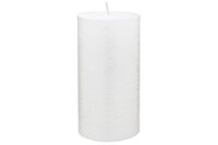 Stompkaars Rustic Metallic Wit 13 cm
