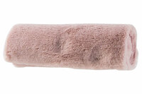 Tafelloper roze imitatiebont 180 x 20 cm 
