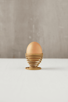 Eierdop spiraal Goud 5cm