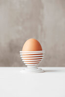 Eierdop spiraal Wit 5cm