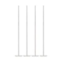 Cocktailstamper RVS set van 4