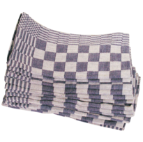 Theedoek 10 stuks blauw katoen 60 cm x 65 cm Betra