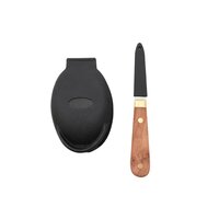 Oestermes 7,3 cm met Handbeschermer