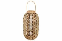 Lantaarn Fisherman Knot 35 cm Hout