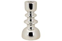 Kandelaar Zilver 8,2 x 8,2 x 16,5 cm Stacked