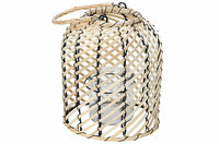 Lantaarn 25 cm Hout Afrique