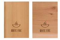 Rookplank Ceder set van 2 Whitefire