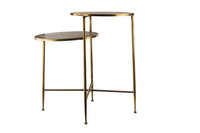 Bijzettafel Goud 79,5 x 50 x 75 cm Cosy & Home