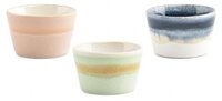 Kom set 3-delig 6,5 x 4 cm Flow