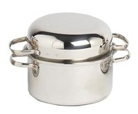 Mosselpan Inox 18 cm inductie