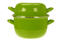 Mosselpan lime groen 1,2 kg - 18 cm