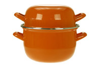 Mosselpan oranje 1,2 kg - 18 cm