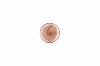 Plat bord 14 cm bruin/roze Twirl