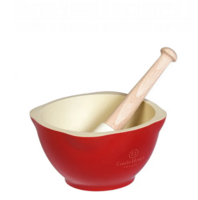 Vijzel en stamper 14 cm Emile Henry