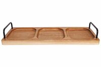 Serveerplank 40 cm Acacia met handvat