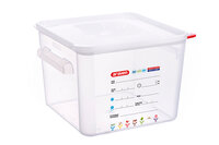 Vershouddoos maataanduiding 12L met deksel Araven