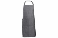 Keukenschort black Chambray Stoff