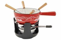 Fondueset rood 4 personen Aspen