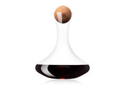 Decanteerkaraf met handvat en houten dop 1,5L Vacu Vin