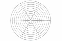 Afkoelrooster rond 30cm Bakers Best 