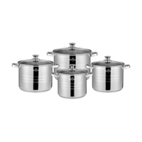 Kookpannen set 8-delig RVS