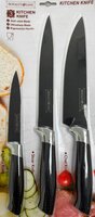 Messenset RVS 3 delig Zwart