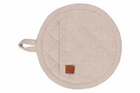Pannenlap rond Crème 
