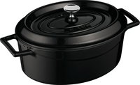 Braadpan gietijzer ovaal 29 cm 4,8 liter Lava Cooking