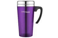 Reisbeker isoleer Thermos 0,45l Paars