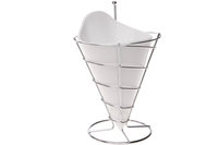 Frietzak met houder 12 x 23 cm