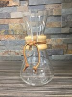 Koffiemaker met filter voor drie kopjes Chemex Classic