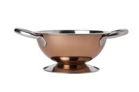 Koper schaaltje met handvatten 14,5cm