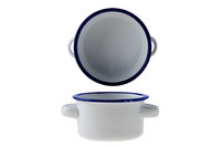 Kom emaille look 8cm