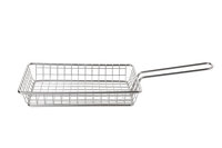 Hamburgermandje RVS 25 x 16 cm