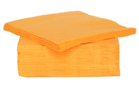 Oranje servetten 25 cm x 25 cm 40 stuks