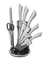 RVS messenset 8 delig met standaard zilverkleur