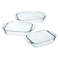Schalenset 3 stuks Pyrex