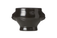 Aperopotje leeuwenkop zwart