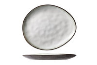 Bord ovaal 19,5 cm Plato glanzend