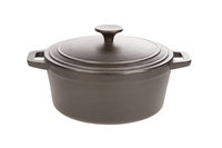 Braadpan Bergerac Gietijzer 24 x 14 cm 4 Liter zwart