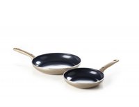 Koekenpannenset 2 delig Greenpan Cambridge 24-28 Bronze